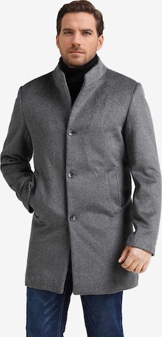 Youthup Winter Coat in Grey: front