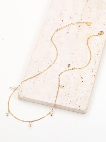 Hey Happiness Kette 'Cinque Pearl'‌‌‌‌‌ in Gold