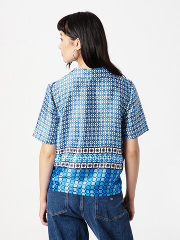 River Island Bluse in Blau