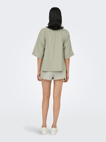 ONLY Bluse 'ONLCaro' i grøn