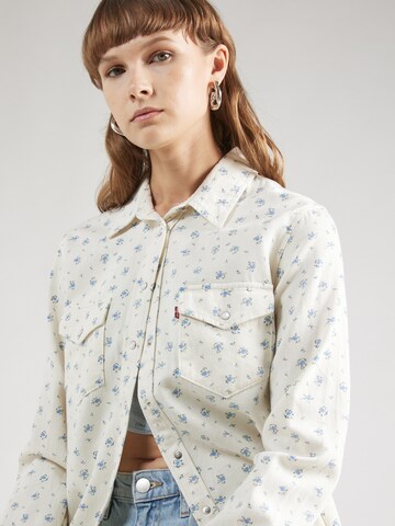 LEVI'S ® Bluse 'Iconic Western' in Weiß