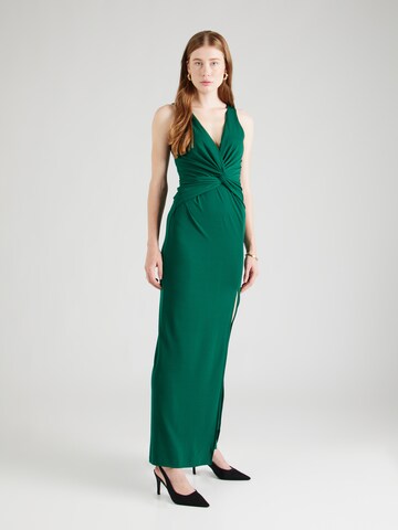 Skirt & Stiletto Evening Dress in Green