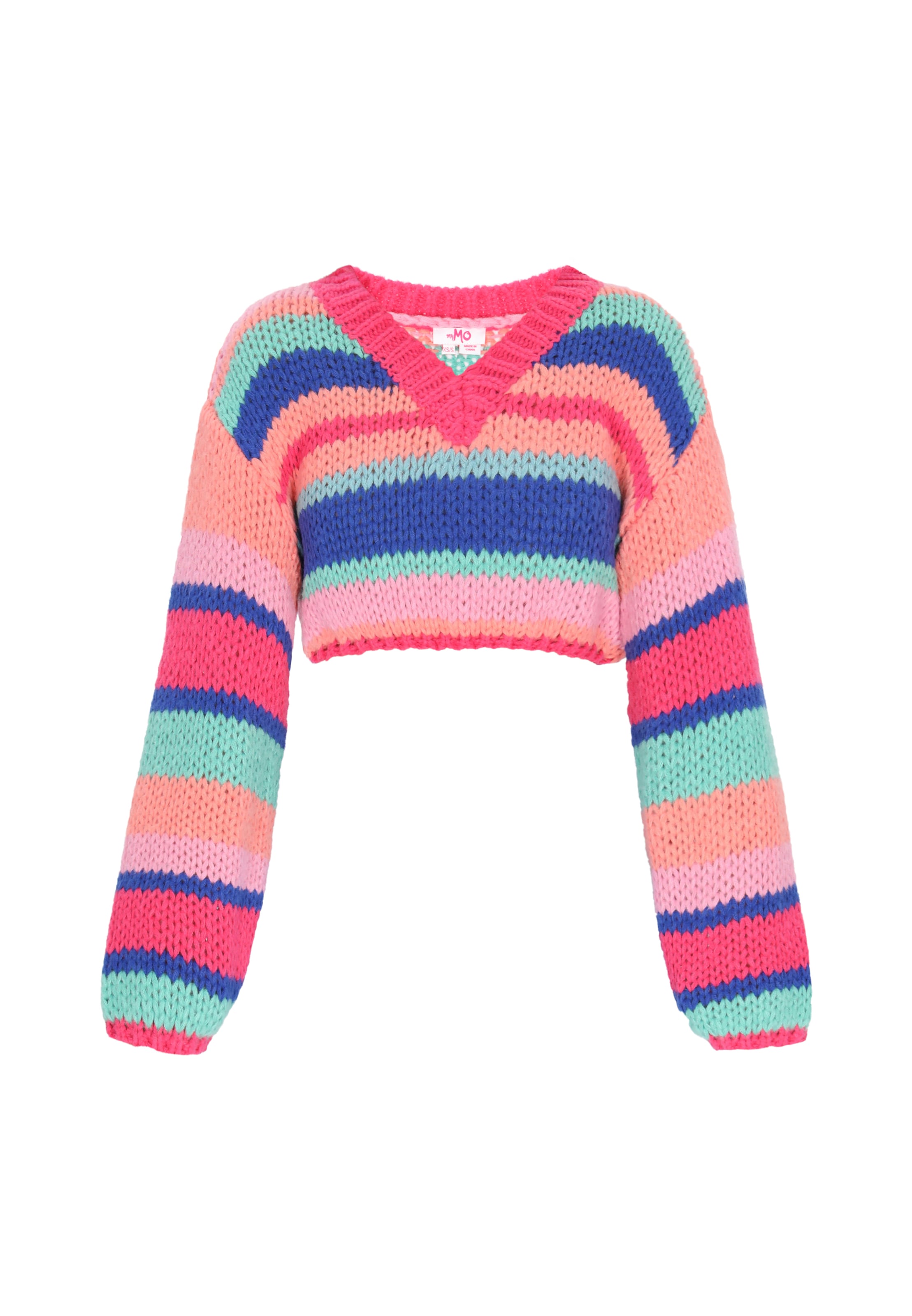 MYMO Sweater in Orange: front