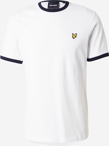Lyle & ScottMajica 'Ringer' - bijela boja: prednji dio