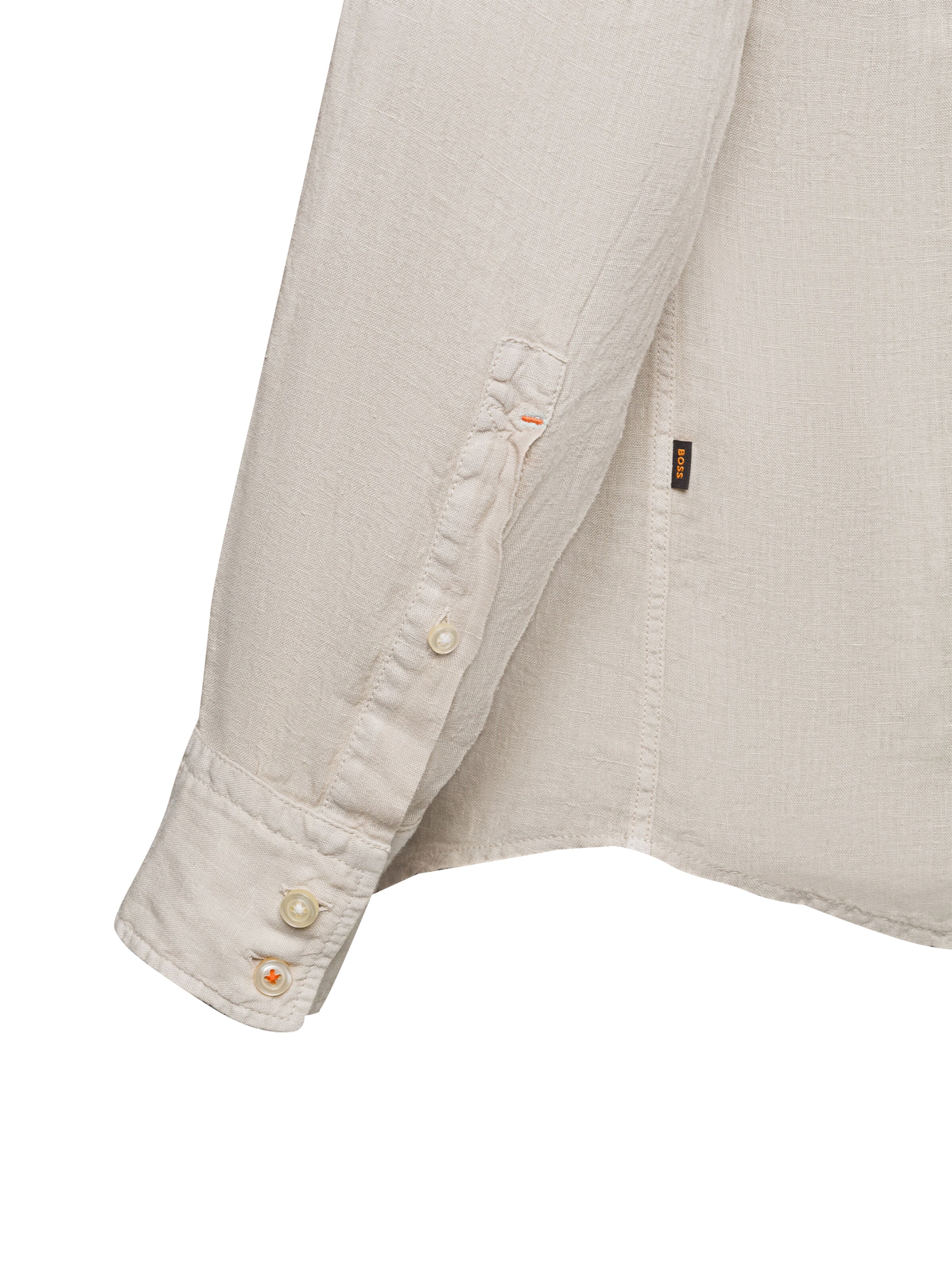 BOSS Regular fit Zakelijk overhemd 'Relegant' in Beige