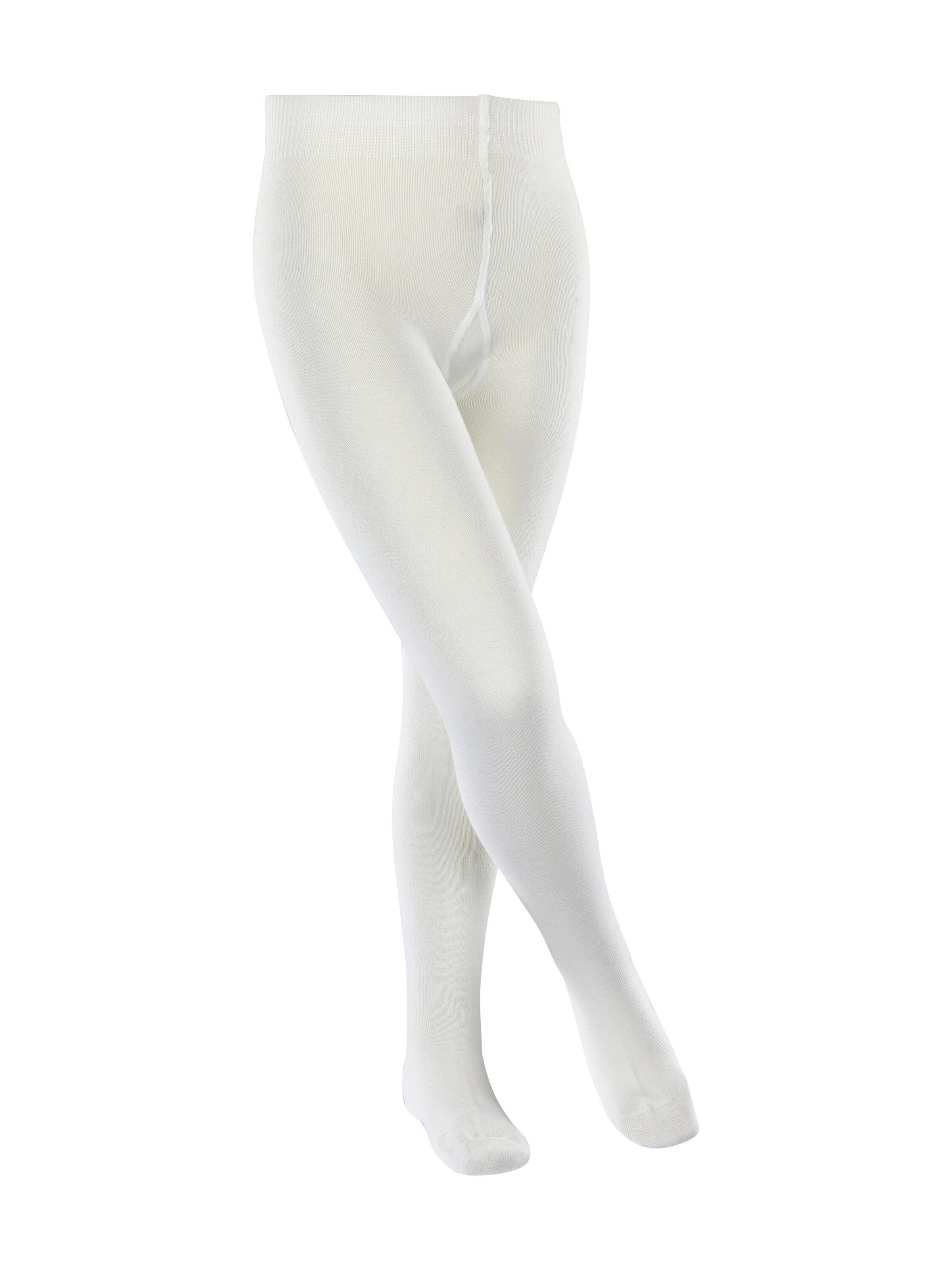 ESPRIT Leggings 'Foot Logo' in White: front