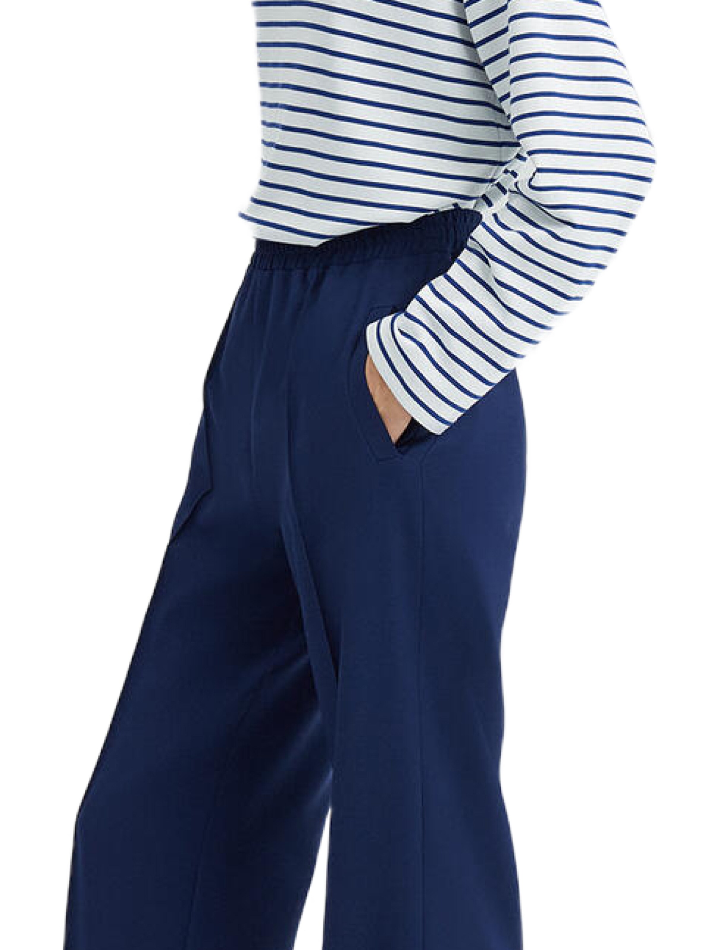 Touche Prive Loose fit Pants in Blue