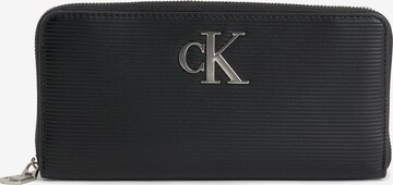 Calvin Klein Jeans Portemonnaie in Schwarz: predná strana