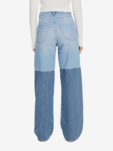 ESPRIT Wide leg Jeans in Blauw