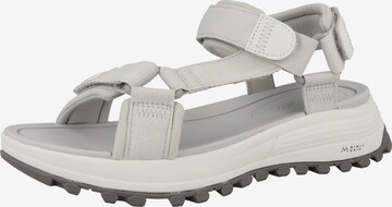 Sandales de randonnée CLARKS en blanc : devant