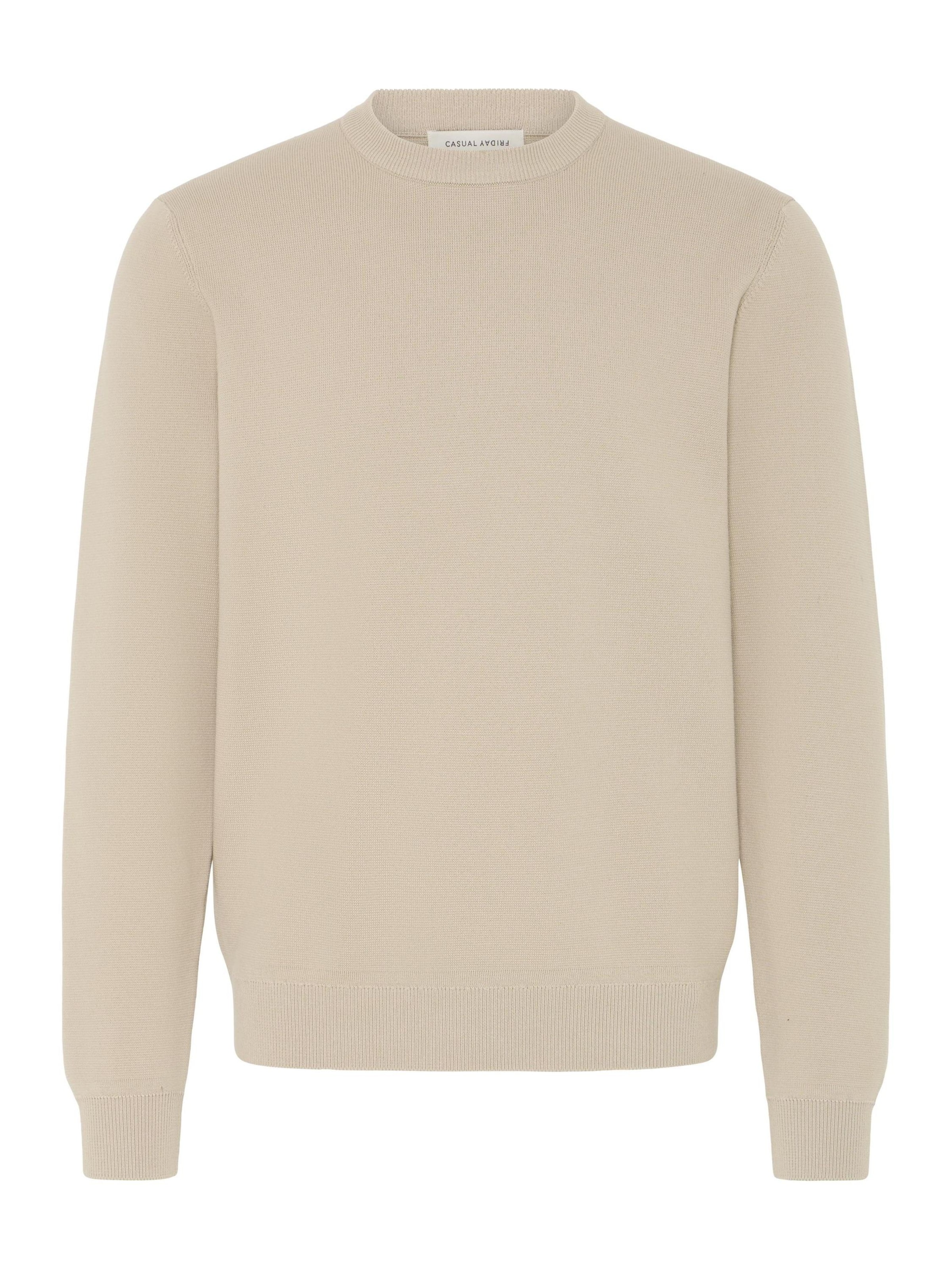 Pullover 'CFTheo' di Casual Friday in beige: frontale