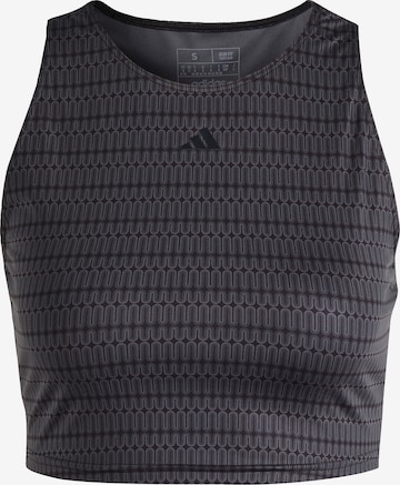 ADIDAS PERFORMANCE Sporttop in Schwarz: predná strana