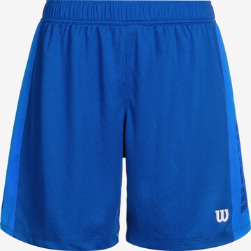 WILSON Loose fit Workout Pants in Blue: front