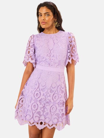 love & roses Dress in Purple: front