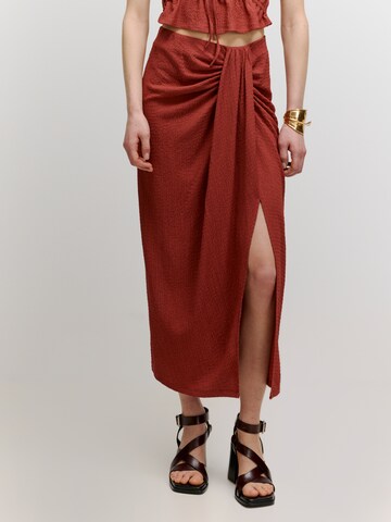 EDITED Skirt 'Yola' in Red: front