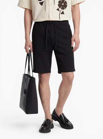 JACK & JONES Szabványos Nadrág 'JPSTACE NEO' - fekete: elől