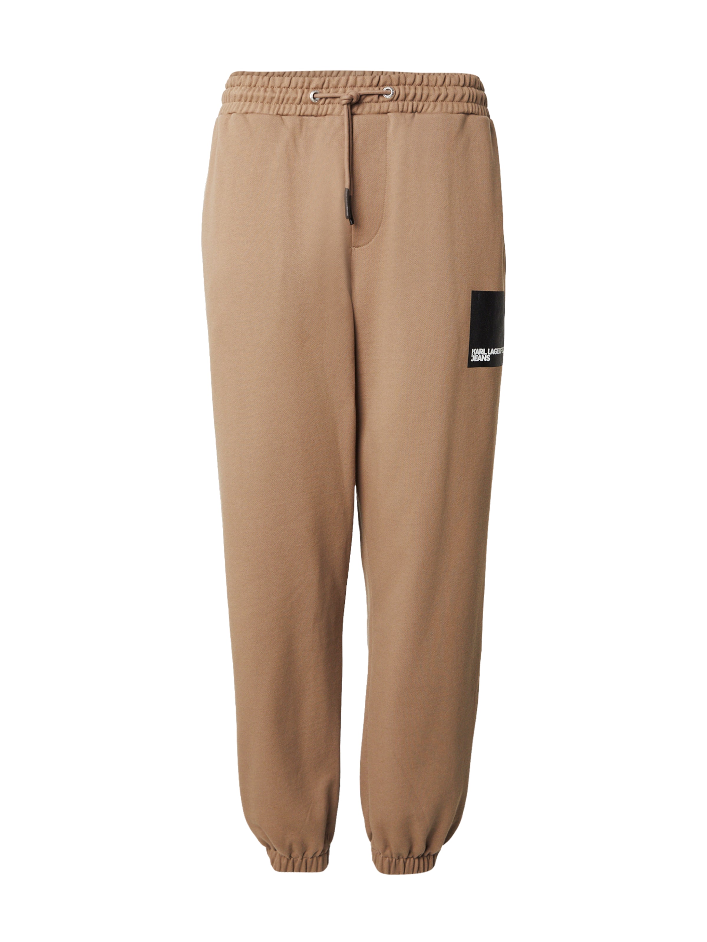 KARL LAGERFELD JEANS Tapered Nadrág - barna: elől