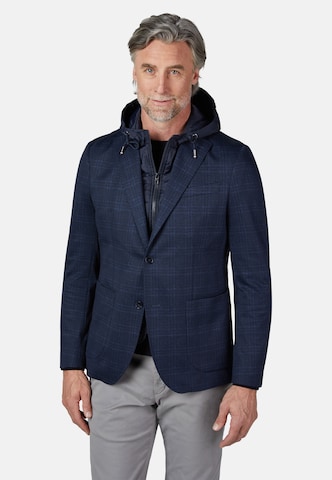 HECHTER PARIS Regular fit Colbert 'Modern Fit' in Blauw: voorkant