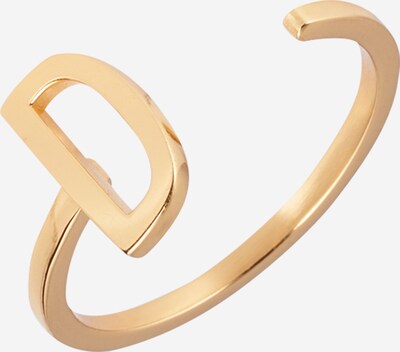 Design Letters Ring in gold, Produktansicht