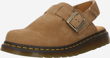 Dr. Martens Clogs 'Jorge' in Braun: predná strana