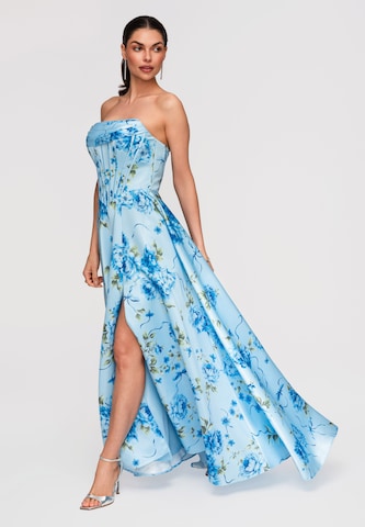 Ombre Avondjurk in Blauw