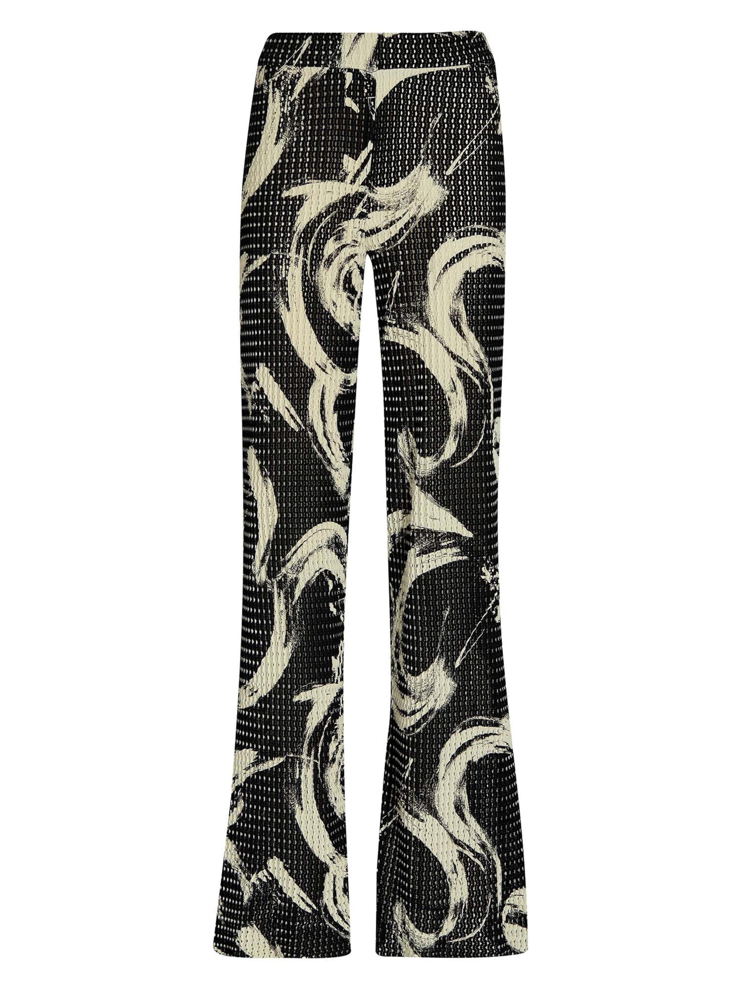 Wide Leg Pantalon MADELEINE en noir : devant