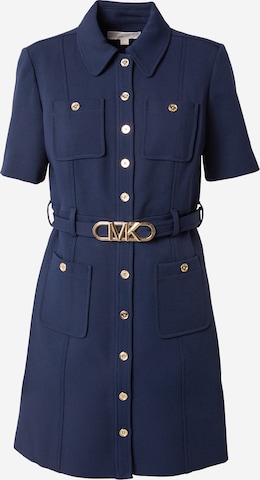 MICHAEL Michael Kors Shirt Dress in Blue: front
