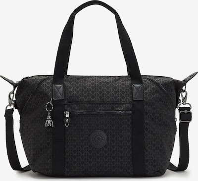 KIPLING "Shopper" tipa soma 'Art', krāsa - pelēks / melns, Preces skats