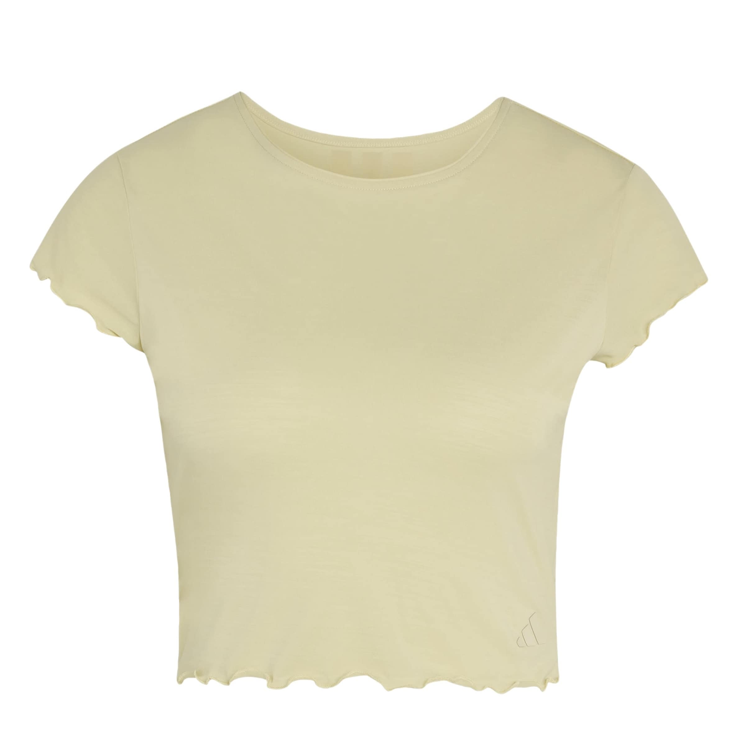 ADIDAS PERFORMANCE Functioneel shirt 'Motion' in XXS in de kleur Pasteelgeel, Productweergave