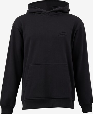 Cørbo Hiro - Sudadera 'Takeschi' en negro: frente