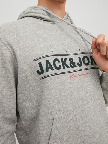 JACK & JONES Sweatshirt 'FRIDAY' in Grey