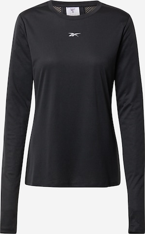 Reebok Funktionsshirt in Schwarz: predná strana