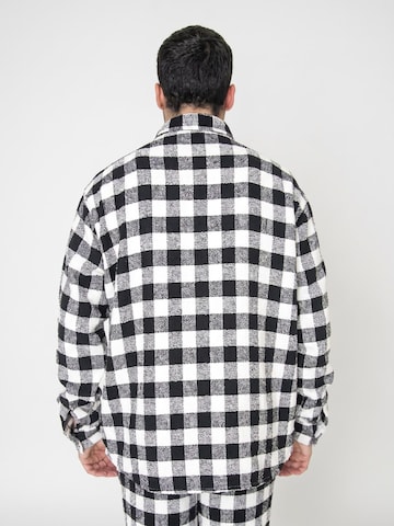 DICKIES Comfort Fit Hemd 'OC x Tweed' in Schwarz