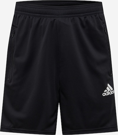 ADIDAS PERFORMANCE Sportshorts in schwarz / weiß, Produktansicht