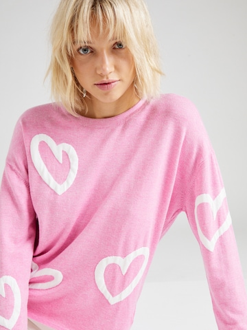 LIEBLINGSSTÜCK Sweter w kolorze różowy