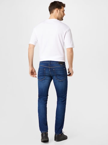 Coupe slim Jean 'Glenn' JACK & JONES en bleu