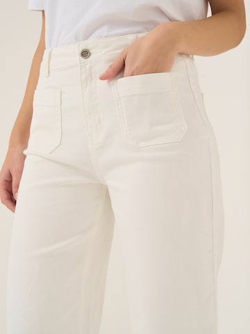 Camomilla Italia Wide leg Trousers 'Daffy' in White
