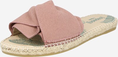 espadrij l´originale Pantolette 'Plage' in rosé, Produktansicht
