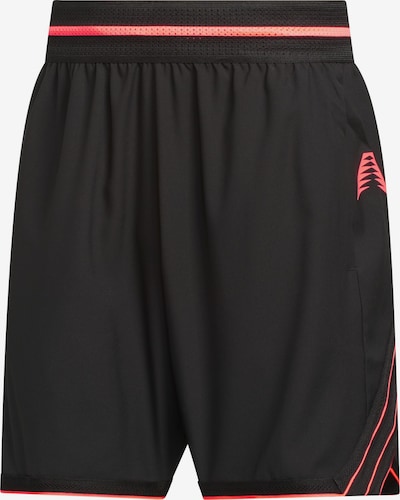 ADIDAS PERFORMANCE Sportshorts 'Anthony Edwards' in XXS-XS/Regular in lachs / schwarz, Produktansicht