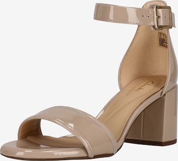 CLARKS Sandale 'Ezoria Mae' in Beige: Vorderseite