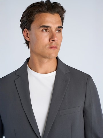 Lindbergh Regular fit Business-colbert in Grijs