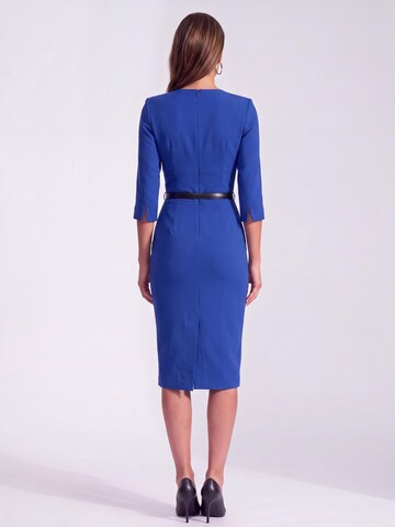 Robe fourreau 'the-audray' AUDRAY en bleu