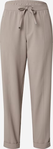 ESPRIT - regular Pantalón de pinzas 'Munich' en gris: frente