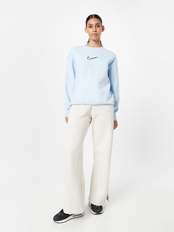 Nike SportswearSweater majica 'PHNX FLC' - plava boja