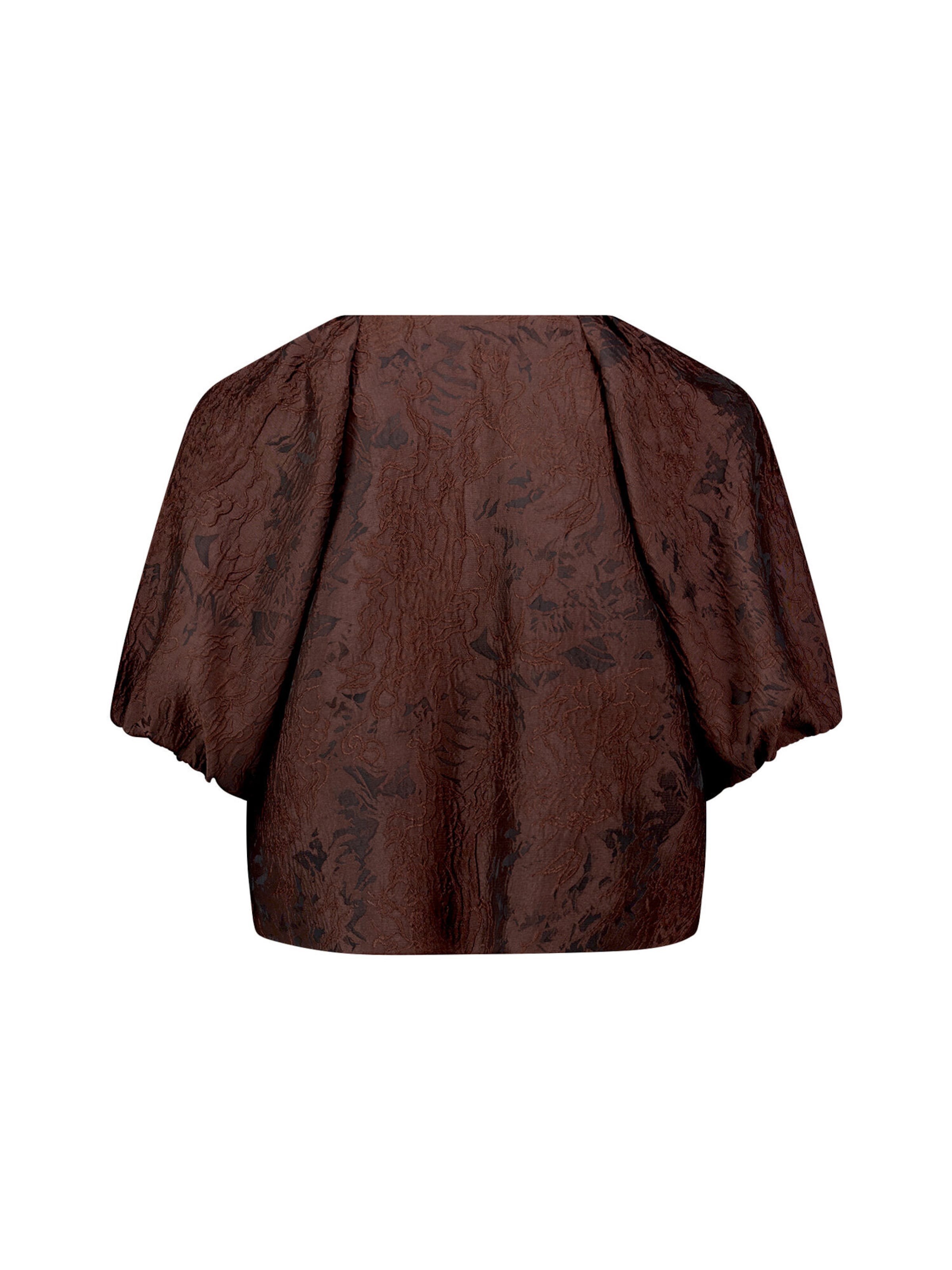 Camicia da donna di zero in marrone