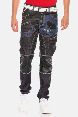 CIPO & BAXX Slimfit Jeans 'DENIM' in Blau: Vorderseite