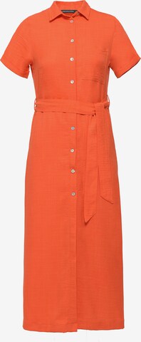 FRESHLIONS Shirt Dress in Orange: front