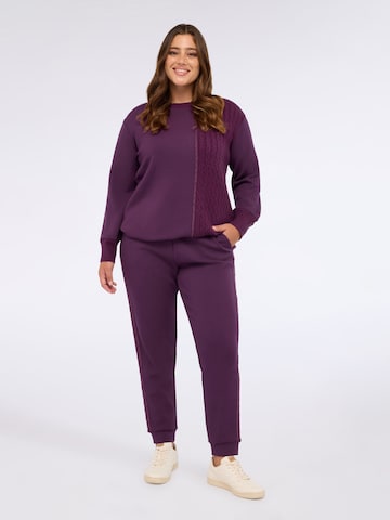 Fiorella Rubino Regular Broek in Lila