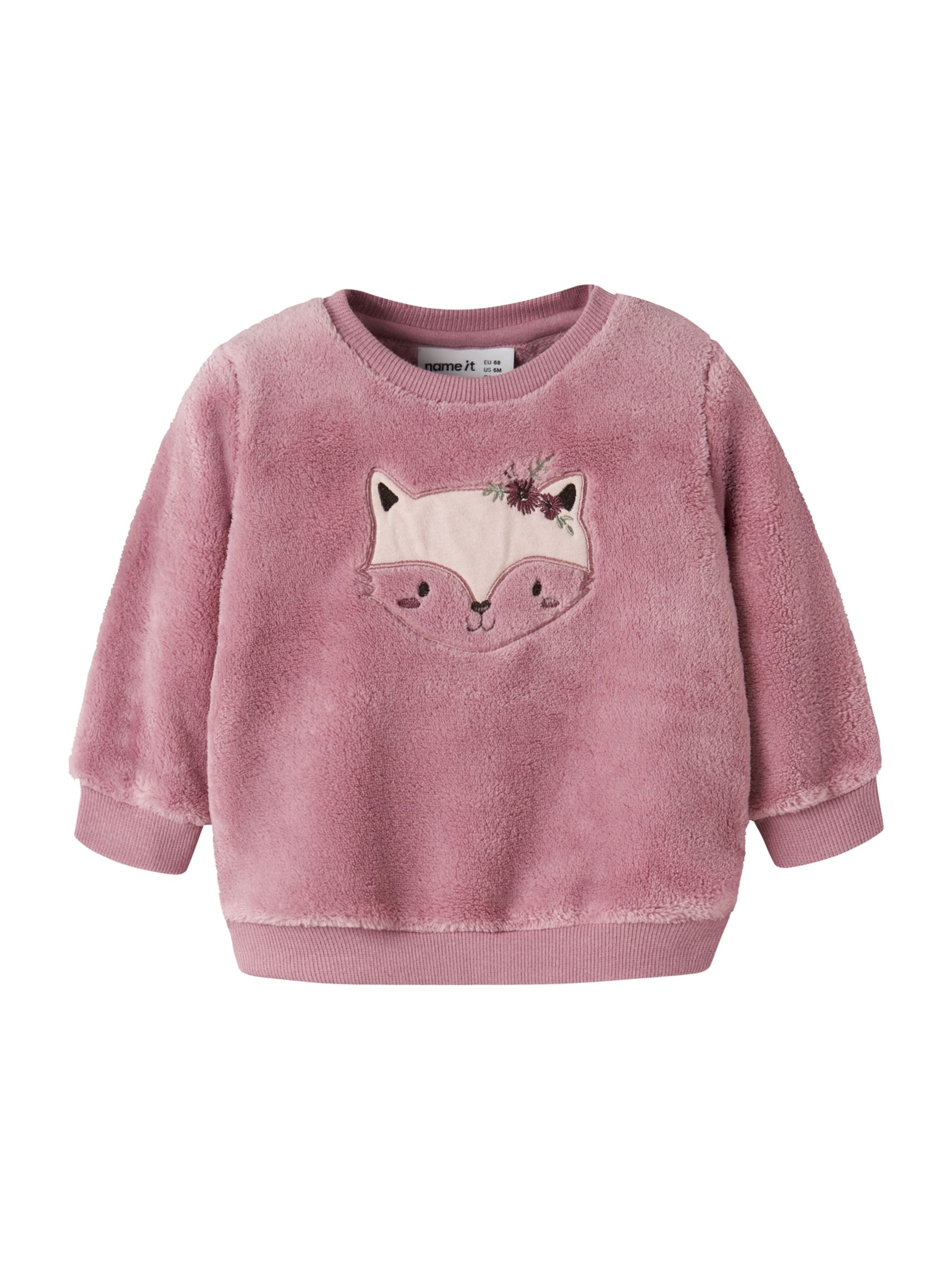 Sweat-shirt NAME IT en violet : devant
