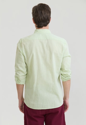 Coupe regular Chemise business Felix Hardy en vert